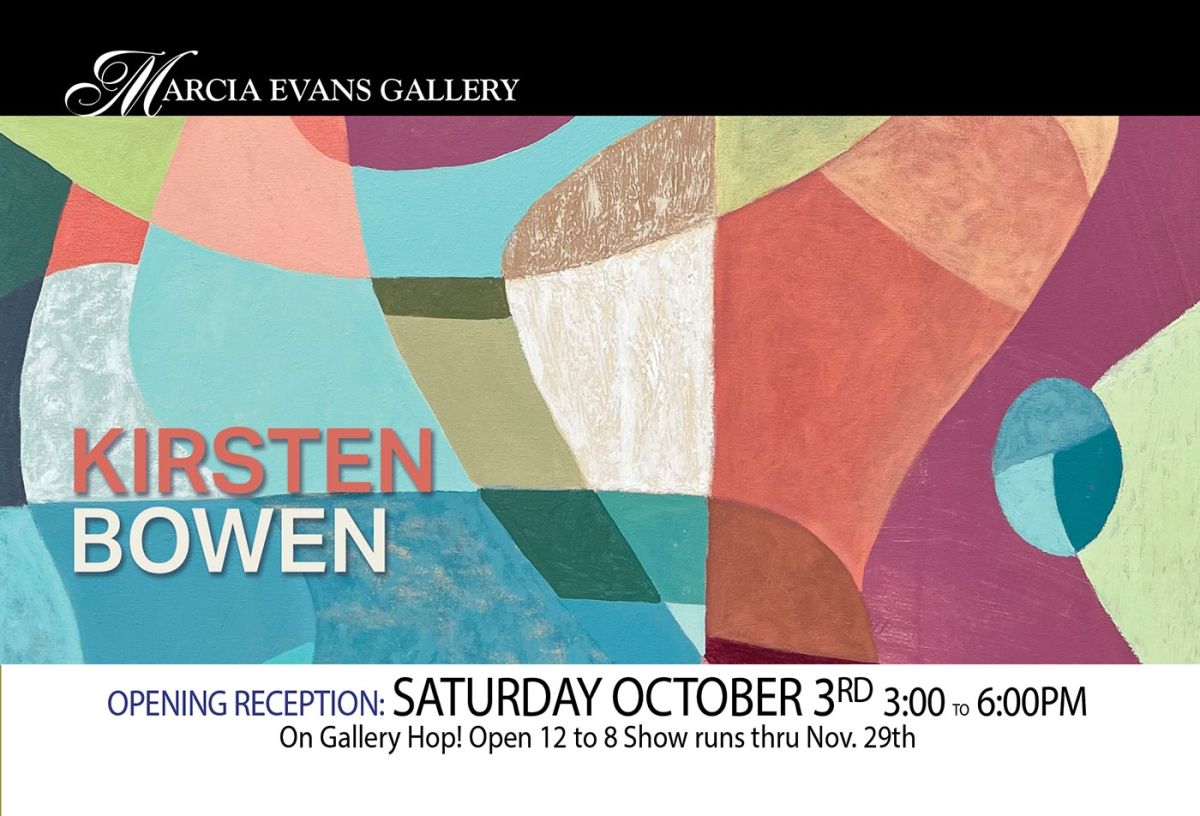 Postcard, Artist Reception: Kirsten Bowen