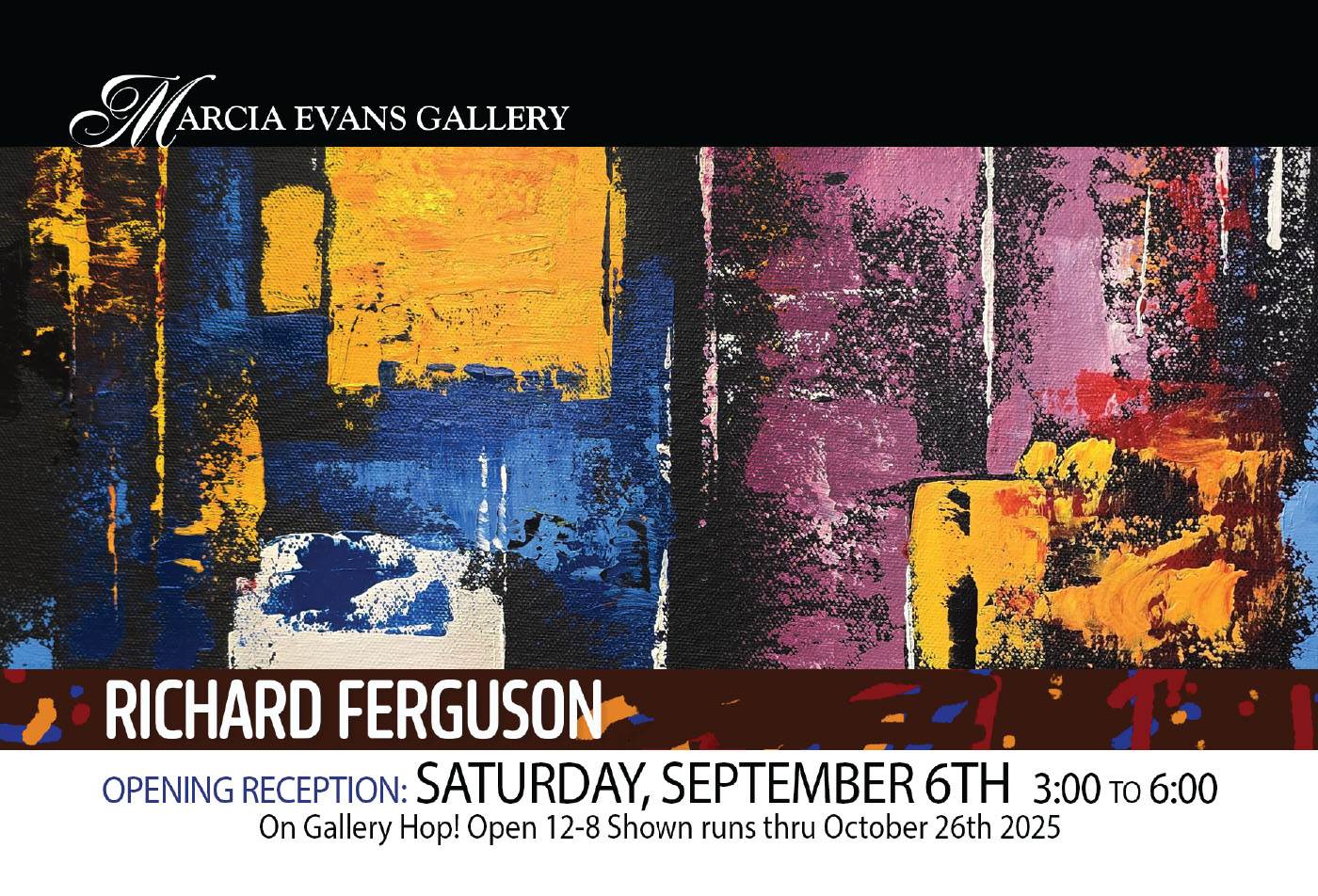 Postcard, Artist Reception: Richard Ferguson