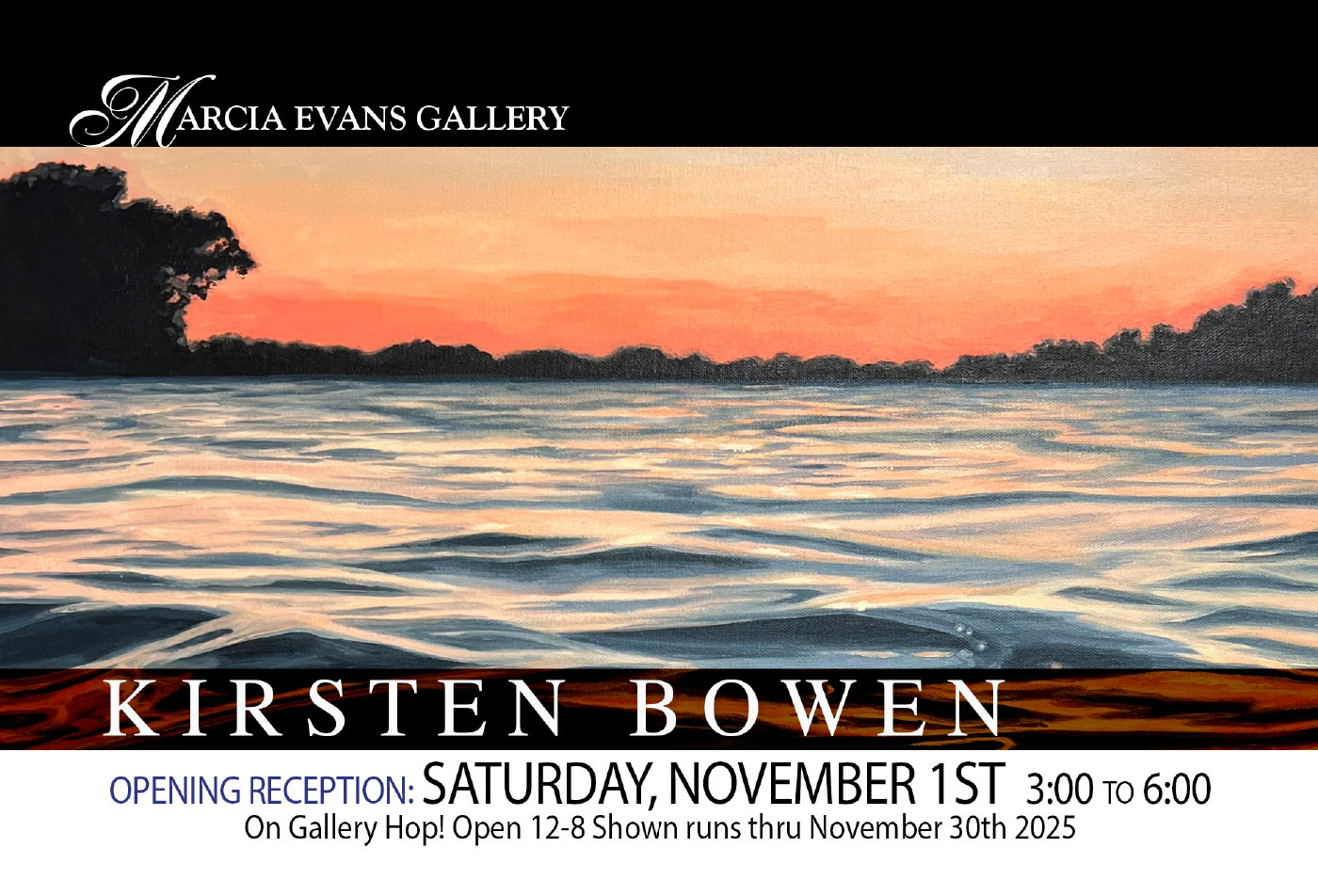 Postcard, Artist Reception: Kirsten Bowen